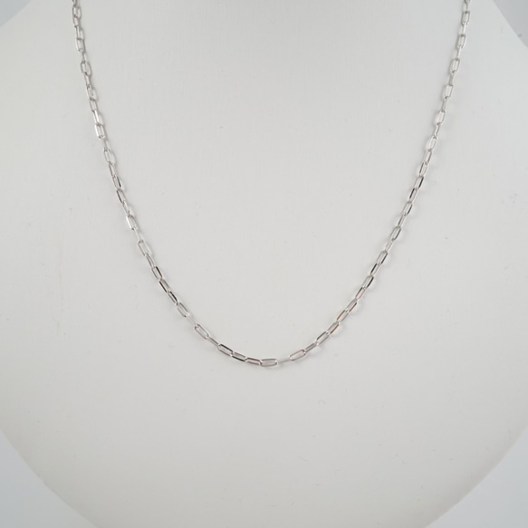 9金（K9・Au375）ホワイトゴールドミラーノチェーン 0830-13  