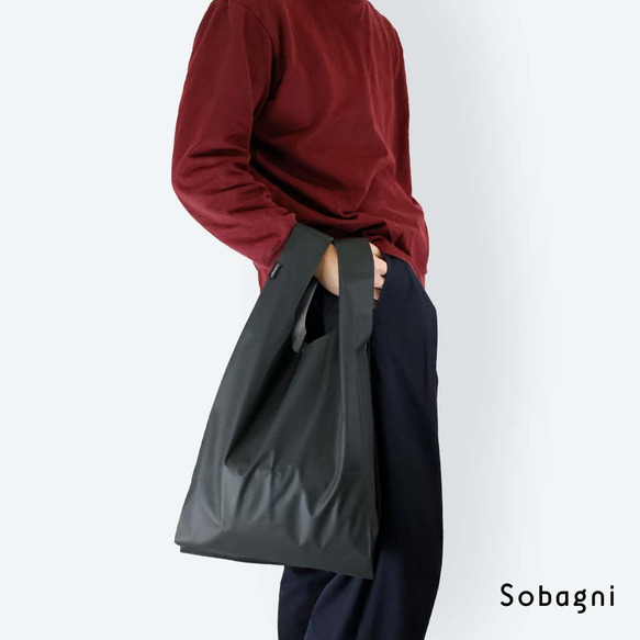 ★エシカルレザーSobagni（ソバニ）★環境にも動物にもGOOD♪エコバッGOOD♪★レッド 16枚目の画像