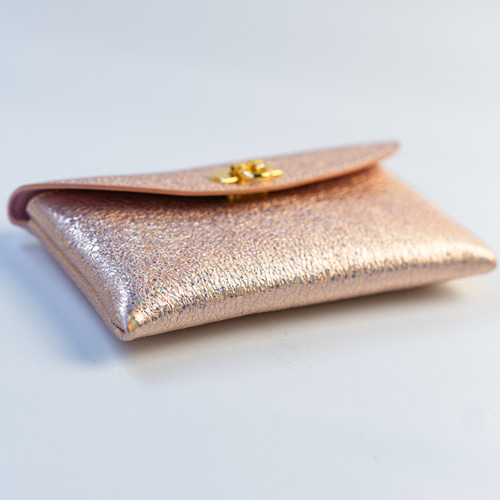 フィロソフィー　レザーフラップ長財布　ローズマカロン　未使用保管品 LONG WALLETS
