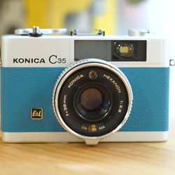 極美品 整備済 完動品 KONICA C35 AF2 ブルー - メルカリ