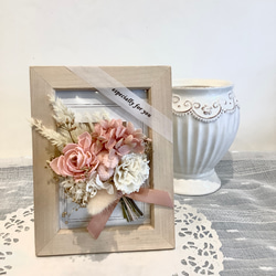 高級造花　シルキーフラワーの花束インテリアミニブーケ　ワイヤーケース入り 楽天市場】スタンドで飾るソープフラワーブーケとアロマストーン 木製