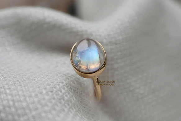 K10[子兎のmoonstone]ring 1枚目の画像