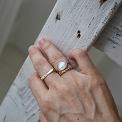 K10[子兎のmoonstone]ring 6枚目の画像