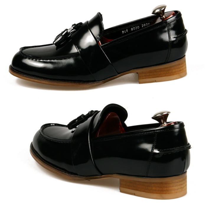 レザーローファー タッセルローファー ローファー メンズローファー レザーシューズ 本革ローファー 紳士靴 ハンドメイド