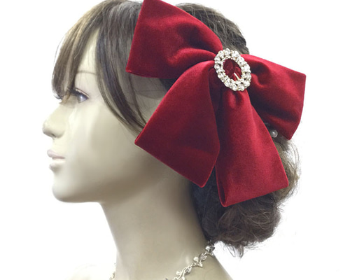 【コーデに華やぎを♪】エルメス ヘアアクセサリー リボン コーデに華やぎを♪】エルメス ヘアアクセサリー リボン