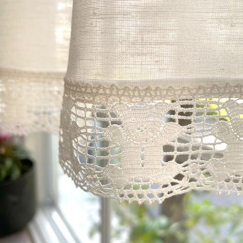 テディベアレースのカフェカーテン カーテン Cotty❤︎Cotton テディベアレースのカフェカーテン カーテン Cotty❤︎Cotton