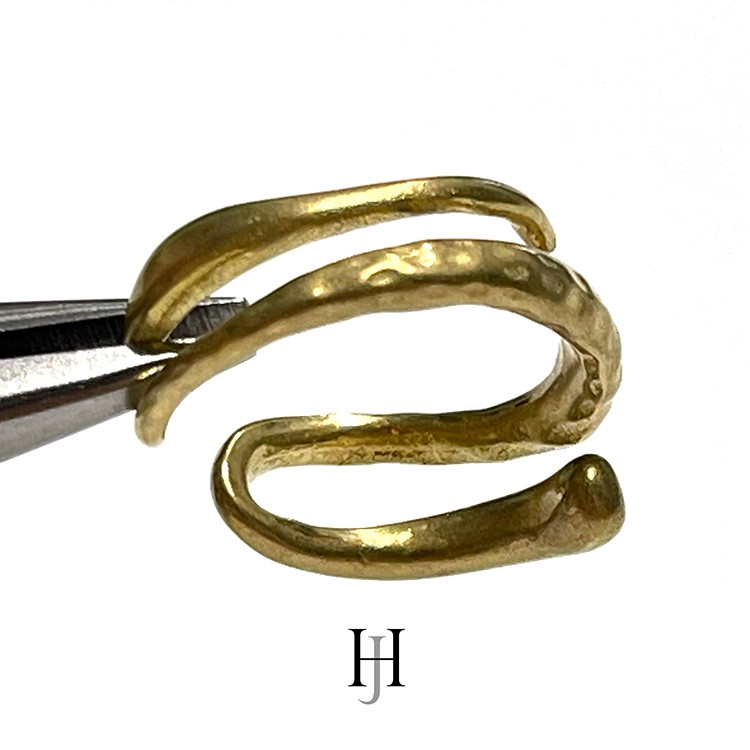 【50個】不規則絡み曲線のリング、指輪【jr89】