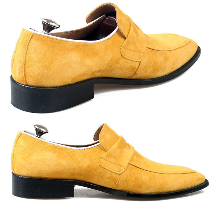 スエードレザーローファー レザーローファー メンズローファー レザーシューズ 本革ローファー 紳士靴