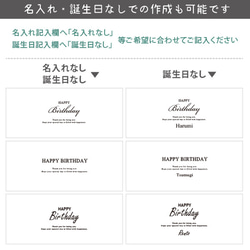 【メール便送料無料】お誕生日 タペストリー☆　 5枚目の画像