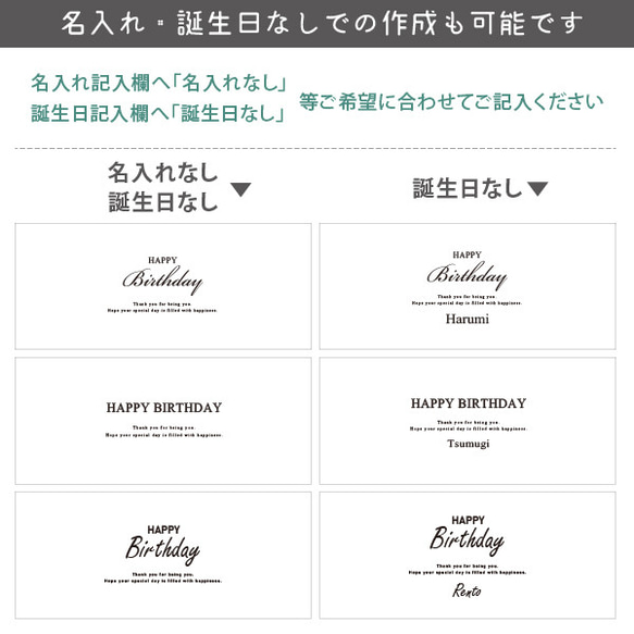 【メール便送料無料】お誕生日 タペストリー☆　 5枚目の画像