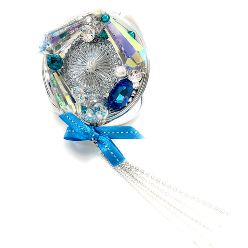 東京切子コンパクトミラー　星姫　 Silver 東京切子コンパクトミラー 星姫 Silver | iichi 日々の暮らしを