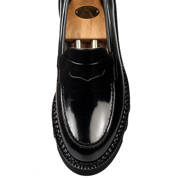 レザーローファー オーダーシューズ メンズローファー レザーシューズ 本革ローファー 紳士靴 3枚目の画像