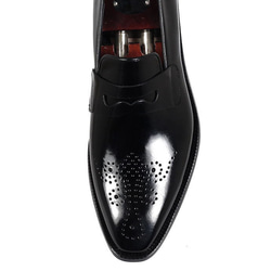 レザーローファー オーダーシューズ メンズローファー レザーシューズ 本革ローファー 紳士靴 2枚目の画像