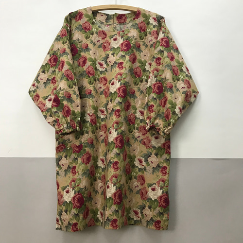 花柄 ゆったり 割烹着 その他トップス 手づくりの店メロディ