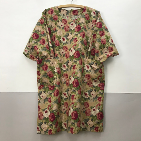 花柄 ゆったり 割烹着 その他トップス 手づくりの店メロディ