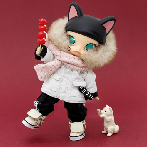 オビツ11 1/12ドール服 ドールウェア ダウンジャケット 7色 格好いい