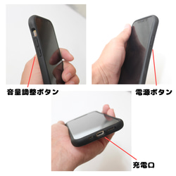 【じっと見つめるハシビロコウ】スマホケース iPhone 全機種対応 グリップケース ハシビロコウ 4枚目の画像