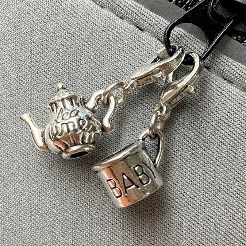 ☆ゴールド・シルバー・クラウン/王冠/クリスタルクォーツファスナー