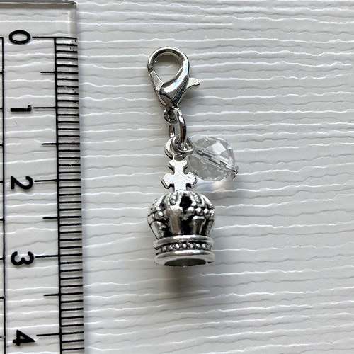 ☆ゴールド・シルバー・クラウン/王冠/クリスタルクォーツファスナー