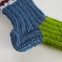 手編みのあったか靴下（A） 3枚目の画像