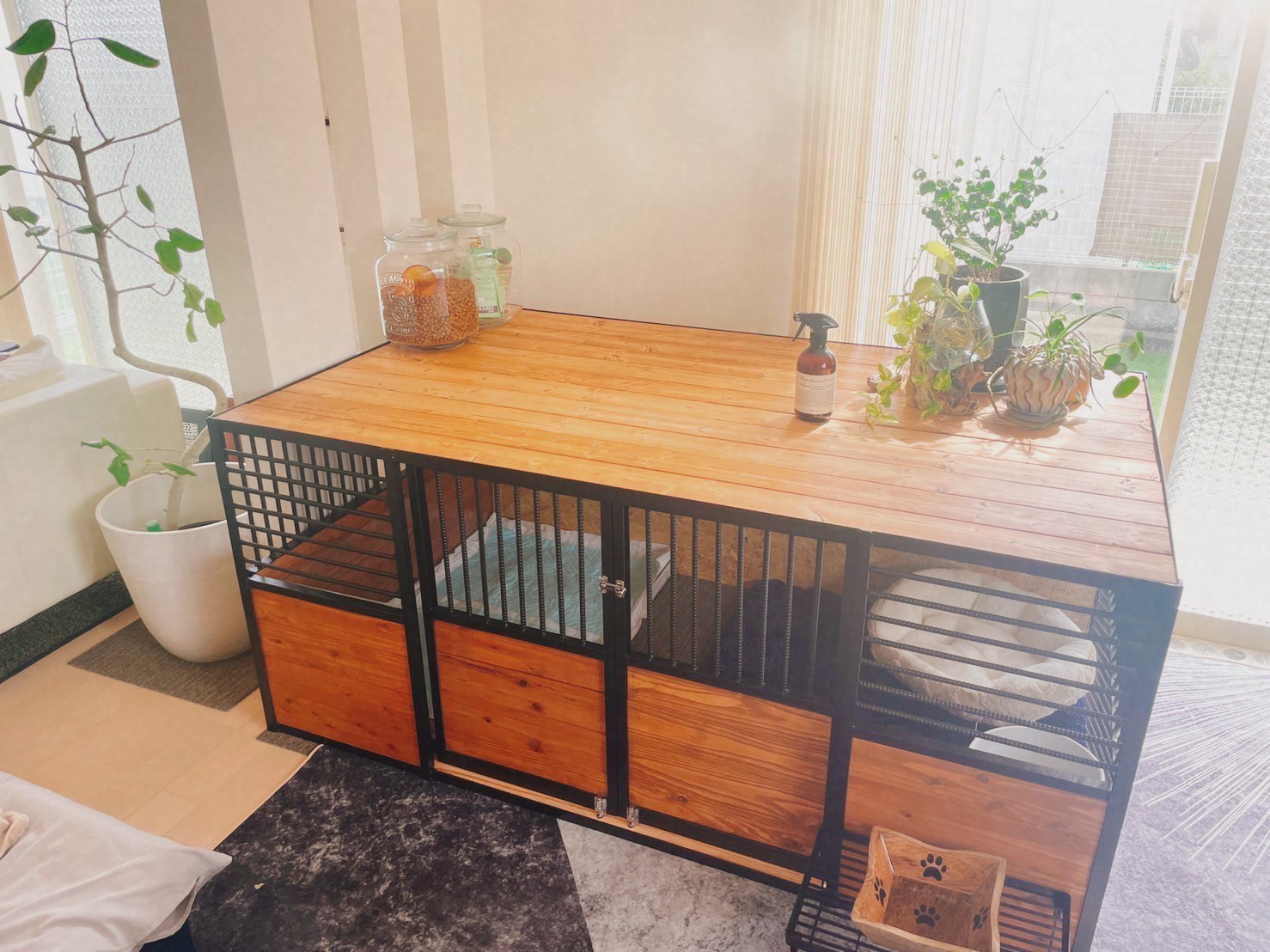 【wolf egde】アイアン家具　スパイダーネット　インテリア　オーダーメイド wolf egde】アイアン家具 スパイダーネット インテリア オーダー