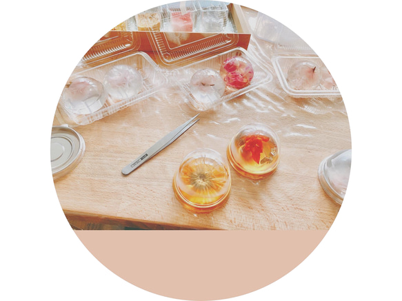 日本甜點水信玄餅材料包 第3張的照片