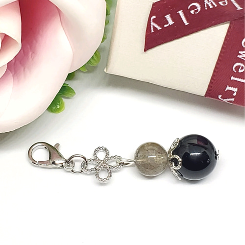 ラブラドライトのチャーム C-820 ラブラドライト ラフロック チャーム