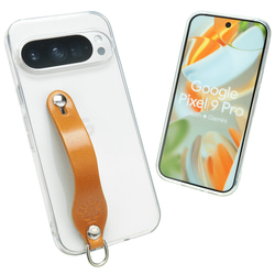 “GooglePixel シンプルグリップケース”14色 Pixel10 10ProXL 9a TPU 栃木レザー 1枚目の画像