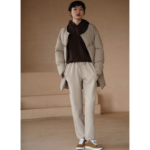 45R】あったか厚手 スウェットパンツ ベージュ size4