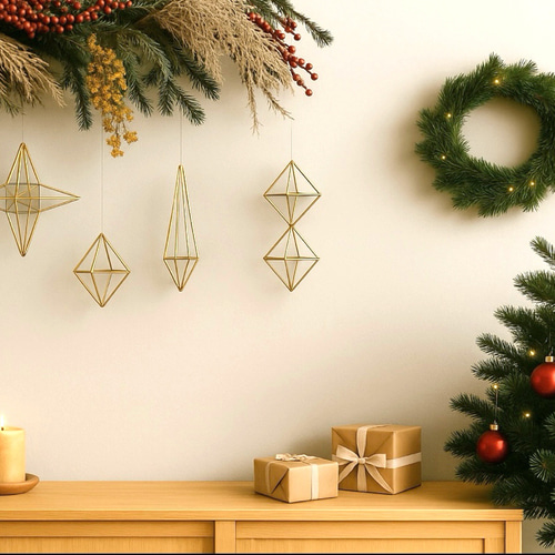 真鍮 オーナメントのセット・真鍮ヒンメリ モビール ＠アウリンコ 通販