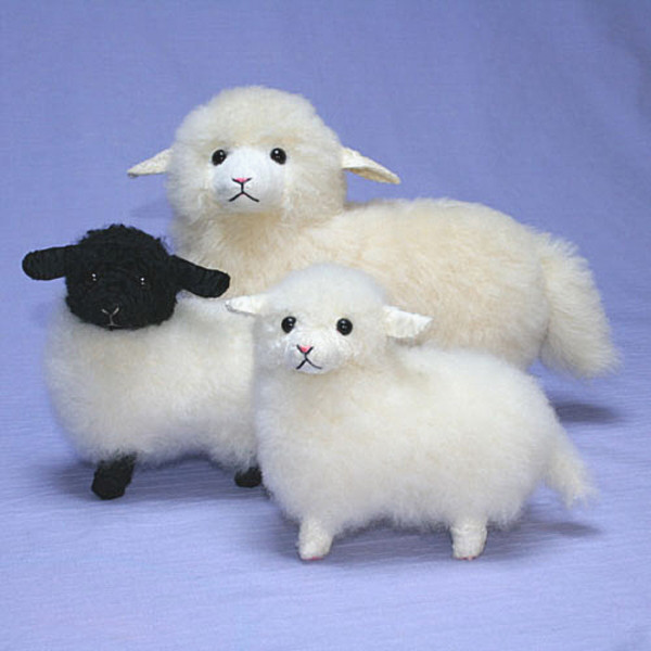 東京メトロのポスターのイメージキャラに①迷える小羊白タイプ。➁迷える小羊黒タイプ(サフォーク)。【再販/受注製作】