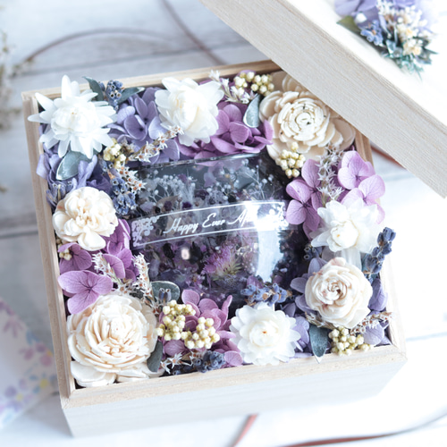 アロマストーン・キューブ付】「ラベンダー&アメジストの水中庭園