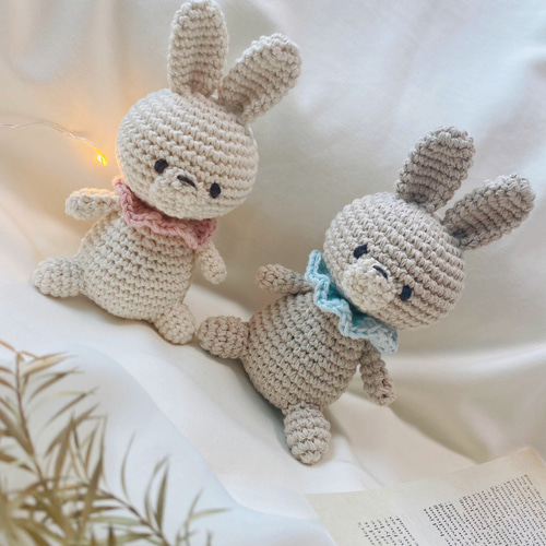 ☆2023年 干支☆ うさぎさん❁あみぐるみラトル おもちゃ・人形