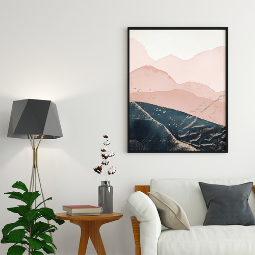 絵画　アート　現代アート　モダンアート　抽象画　風景画　イラスト　インテリア　山 5205s-1.jpg