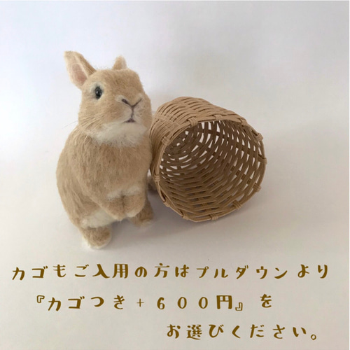 赤ちゃんウサギ 手作りキット うさぎ3匹 フェルトマスコット