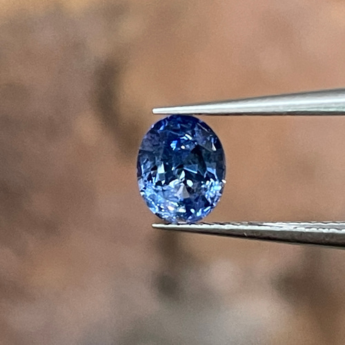サファイア ルース 非加熱 ブルー サファイア 0.90カラット オーバル