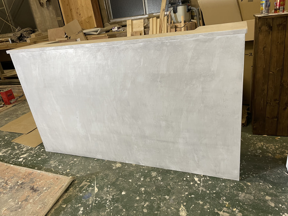 レジカウンター　受付カウンター #カウンター#レジ#受付#美容#美容室#ネイル#ネイルサロン#オーダー#手作り#ヨガ#レジ台#什器#家具#テーブル#机#マツエク#レジ