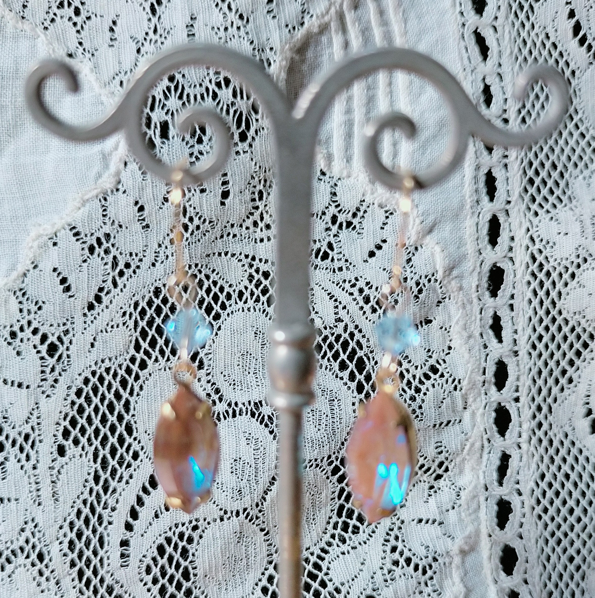 ビンテージサフィレットのピアス14kgf 期間限定　500円off‼️       2/28迄