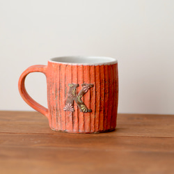 ■橘色國王馬克杯■ 第2張的照片