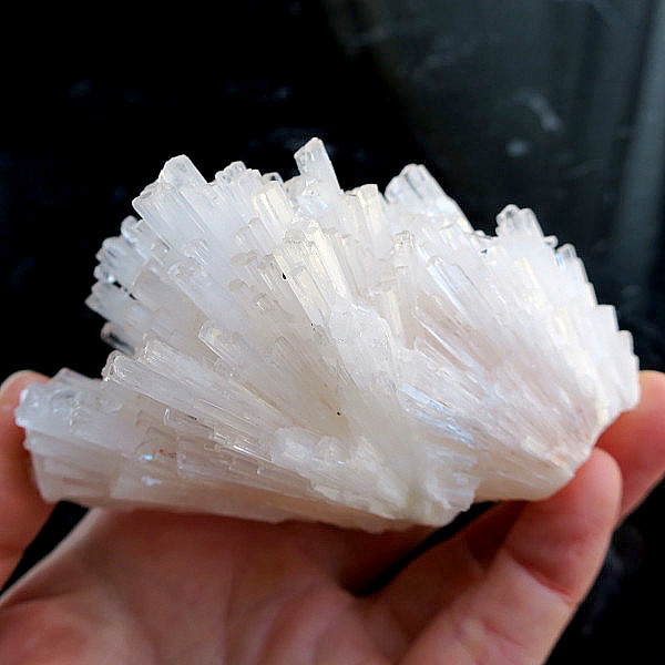 【特大】コレクターズ スコレサイト（沸石）原石/鉱物