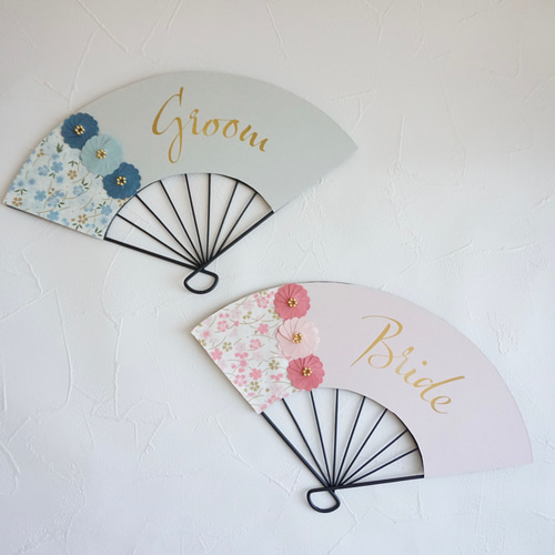 扇子プロップス】和装｜前撮り｜和婚｜ウエディングガーランド