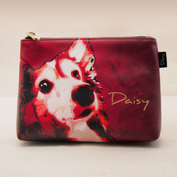 Daisy PU化妝包/收納包 Daisy PU Cosmetic Bag 第2張的照片