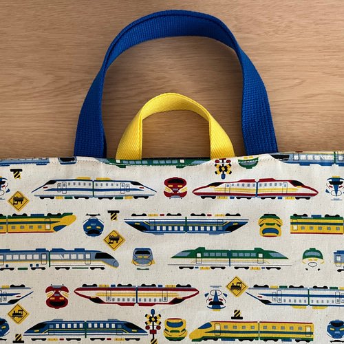 ☆ループ付き♪色、サイズ、ショルダー選べます♪2点セット 新幹線