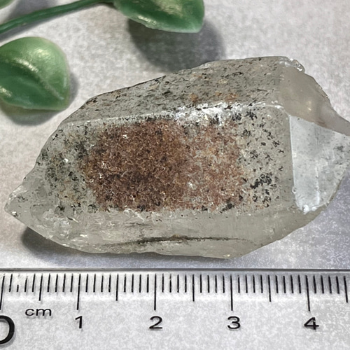 レインボー✨ 苔入り ガーデンクォーツ 原石 クリスタル モス