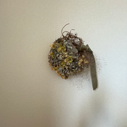dried flower wreath 5枚目の画像