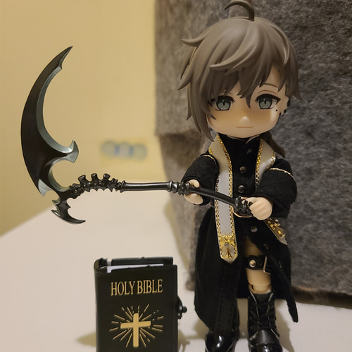 オビツ11 1/12ドール服 ドールウェア パードレセット 神父服 司祭服