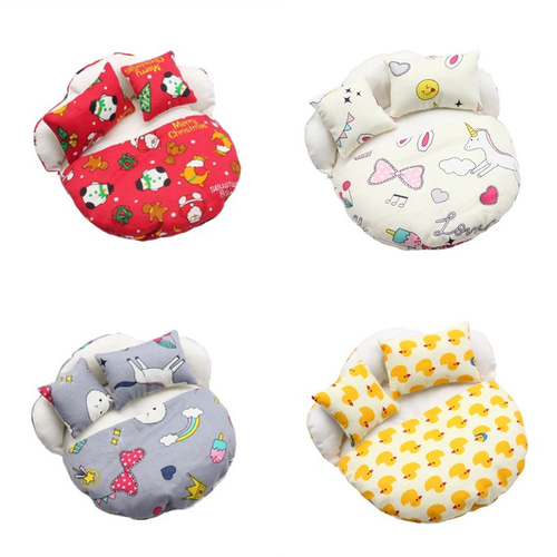 オビツ11 1/12ドール家具 ドールベッド 寝袋 ミニ家具 ドールの家 4