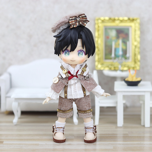 オビツ11 1/12ドール服 ドールウェア 優雅紳士セット レトロ オビツ11 1/12ドール服 ドールウェア 優雅紳士セット レトロ