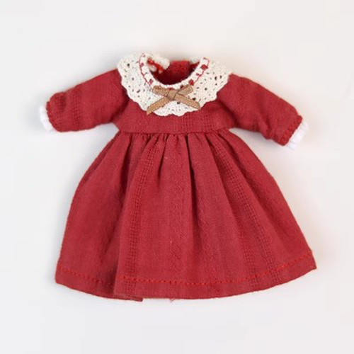 オビツ11 1/12ドール服 ドールウェア ワンピース 4色 ドレス