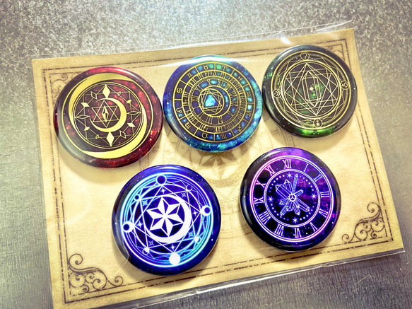 マグネット5個セット【魔法陣】 マグネット 煌鉱堂☪︎霧海夏幻 通販